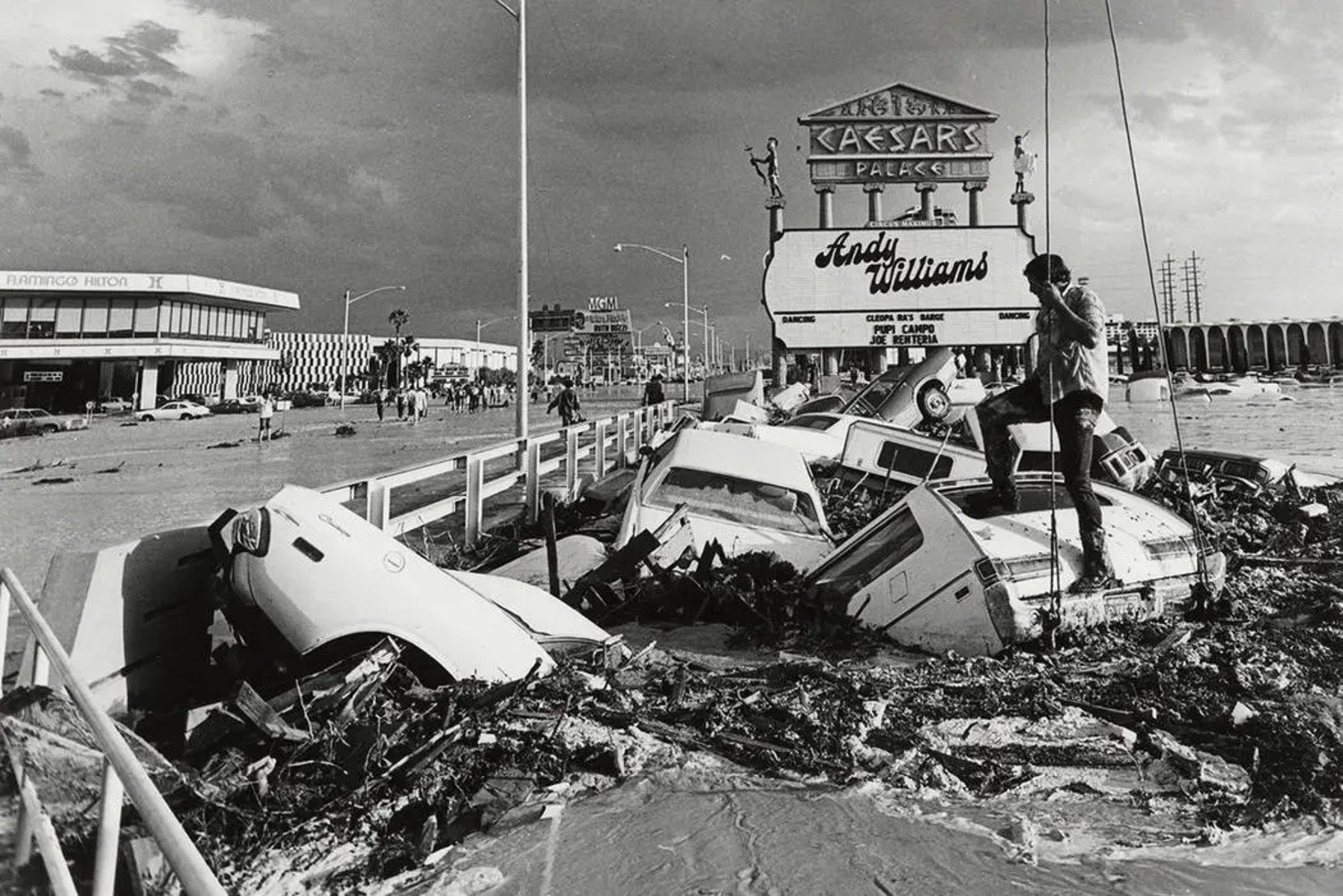 1975 Caesars Palace Las Vegas flood